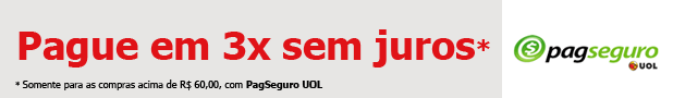 Pague suas compras em 3 vezes sem juros com o PagSeguro UOL